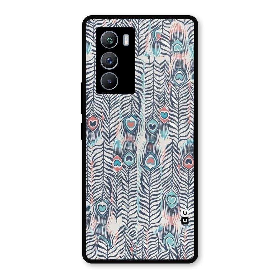 Feather Art Metal Back Case for iQOO 9 SE