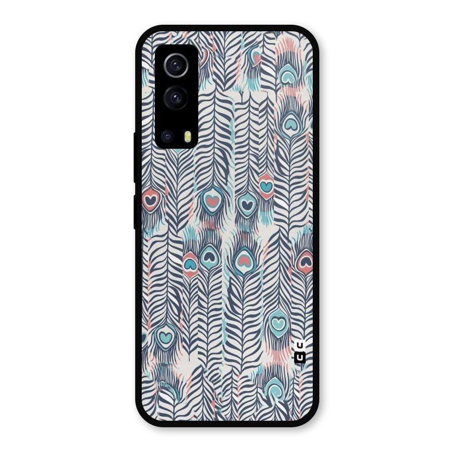 Feather Art Metal Back Case for iQOO Z3
