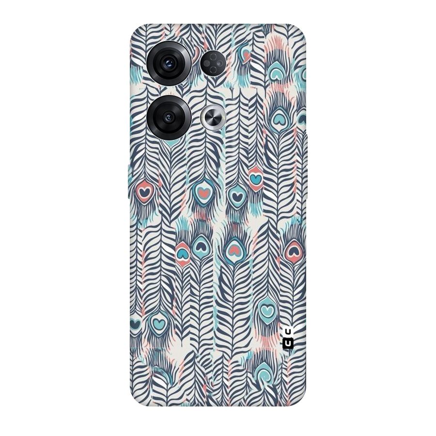 Feather Art Original Polycarbonate Back Case for Oppo Reno8 Pro 5G