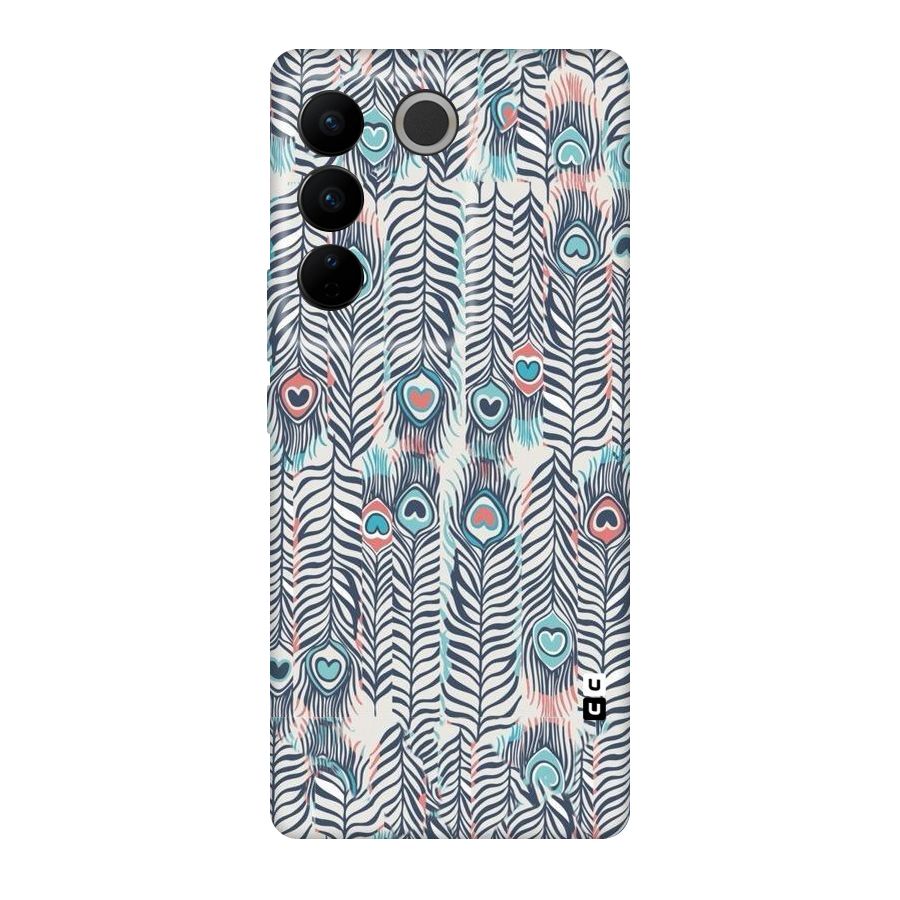 Feather Art Original Polycarbonate Back Case for Vivo V27