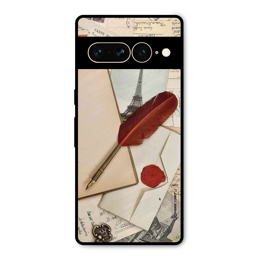 Feather Beauty Metal Back Case for Google Pixel 7 Pro