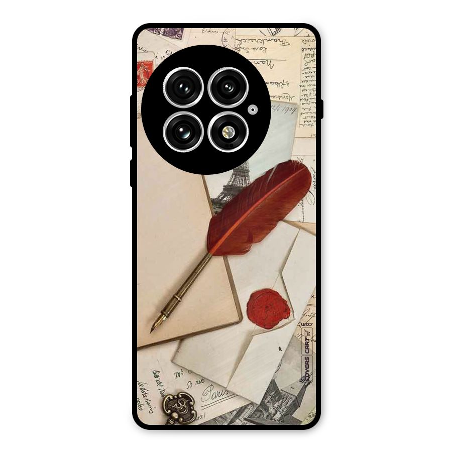 Feather Beauty Metal Back Case for OnePlus 13