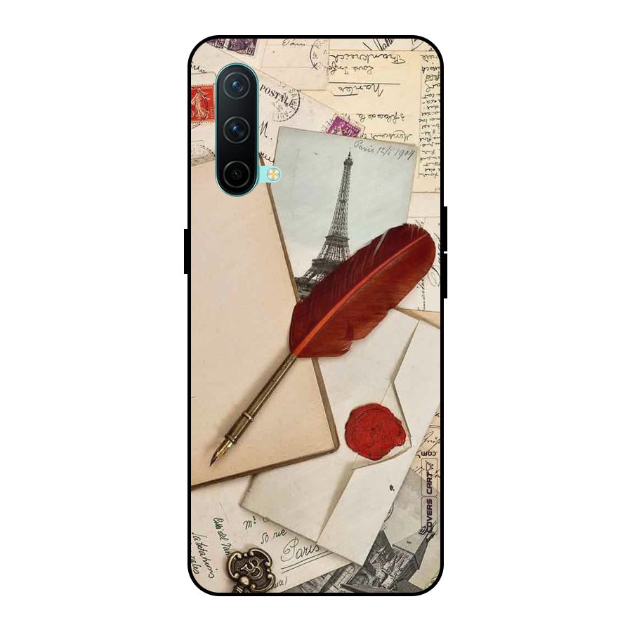 Feather Beauty Metal Back Case for OnePlus Nord CE 5G