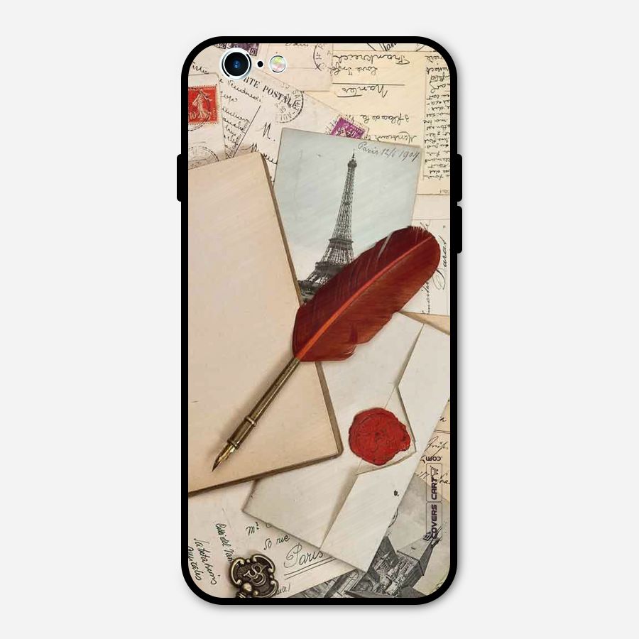 Feather Beauty Metal Back Case for iPhone 6 6s