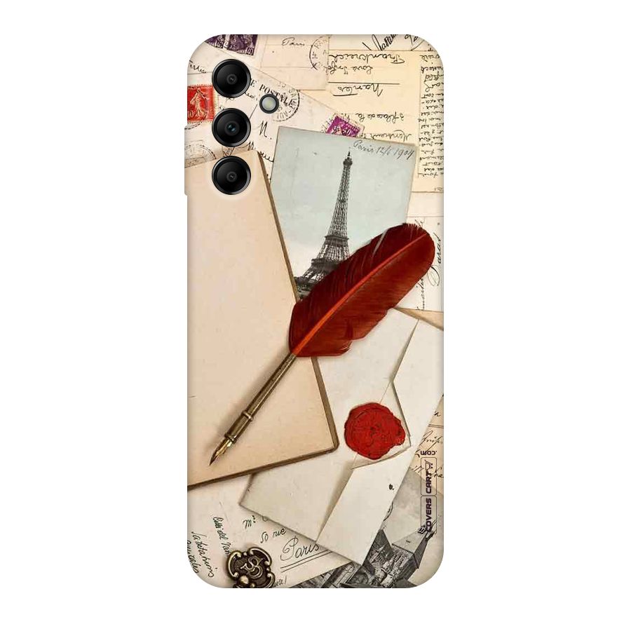 Feather Beauty Original Polycarbonate Back Case for Galaxy A14 5G