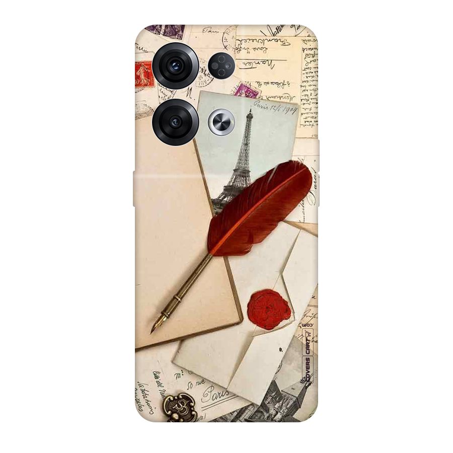 Feather Beauty Original Polycarbonate Back Case for Oppo Reno8 Pro 5G