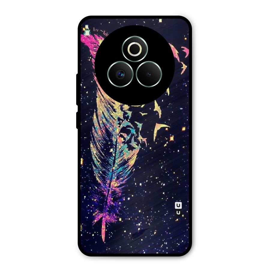 Feather Bird Fly Metal Back Case for Realme P3 Pro