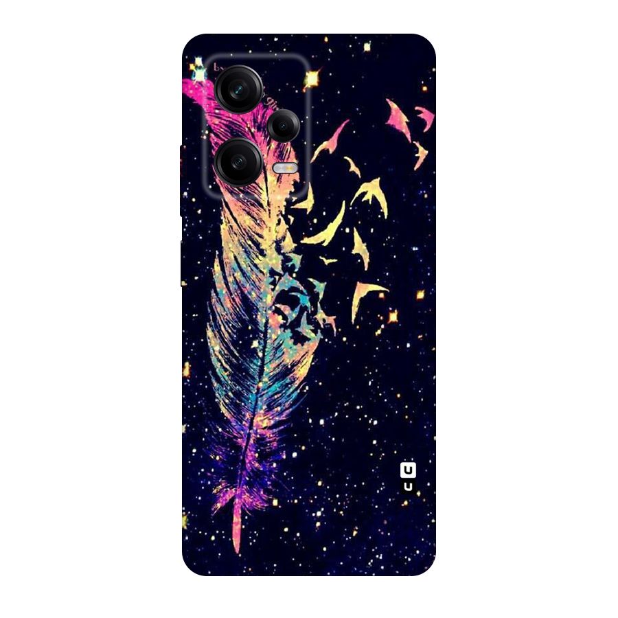 Feather Bird Fly Original Polycarbonate Back Case for Redmi Note 12 Pro