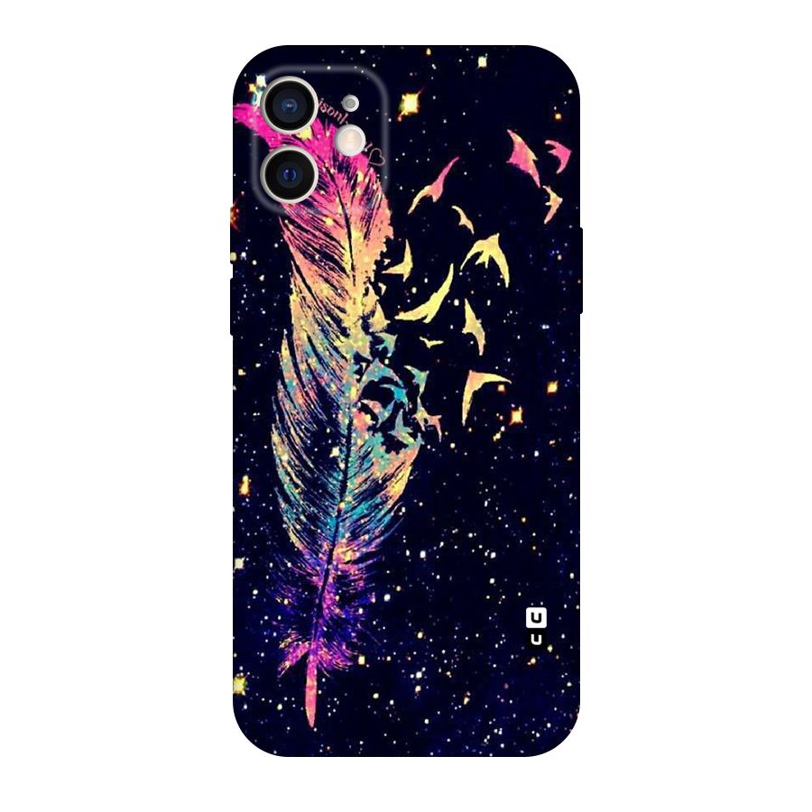 Feather Bird Fly Original Polycarbonate Back Case for iPhone 12