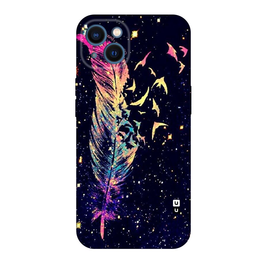 Feather Bird Fly Original Polycarbonate Back Case for iPhone 13