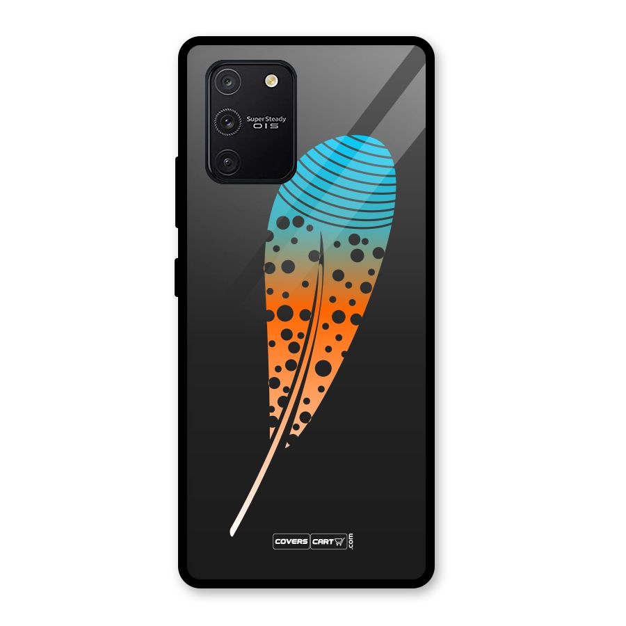 Feather Glass Back Case for Galaxy S10 Lite