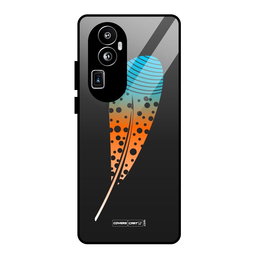 Feather Glass Back Case for Oppo Reno10 Pro Plus