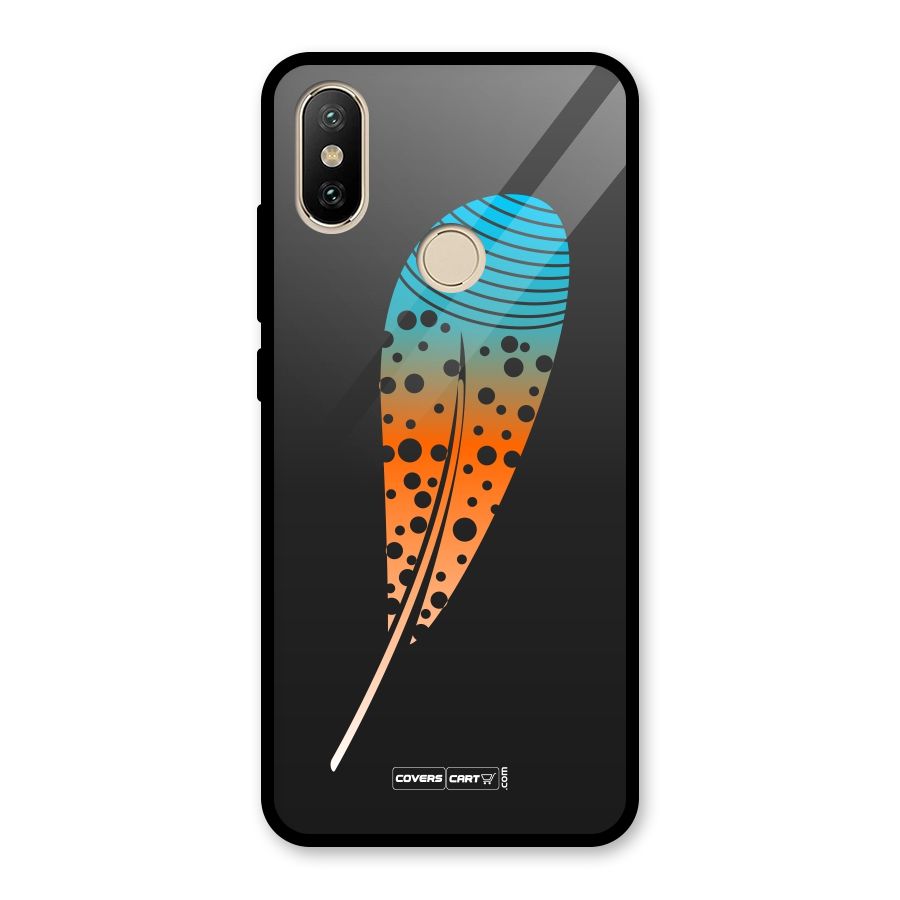 Feather Glass Back Case for Redmi A2