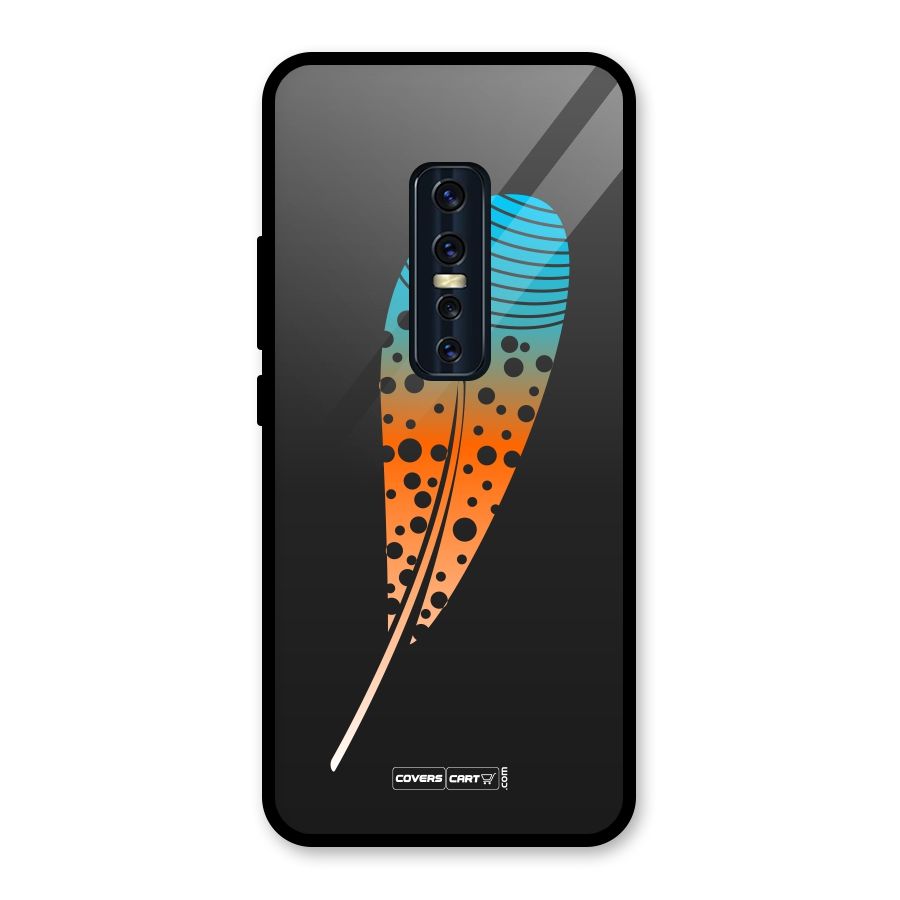 Feather Glass Back Case for Vivo V17 Pro
