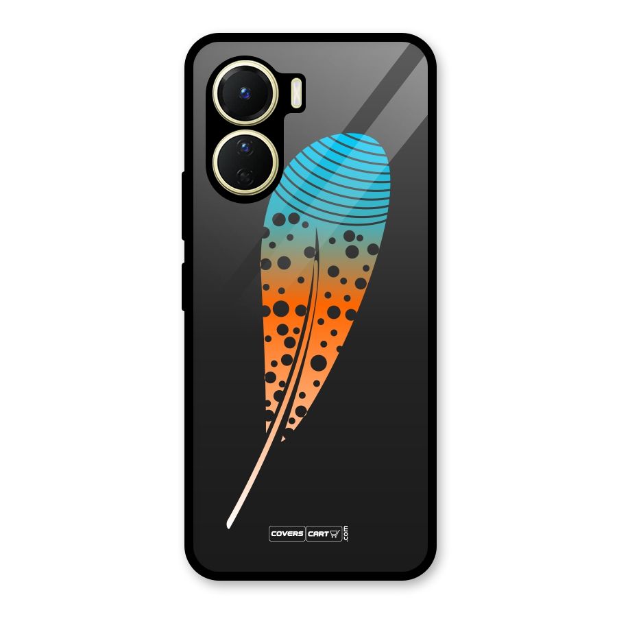 Feather Glass Back Case for Vivo Y56