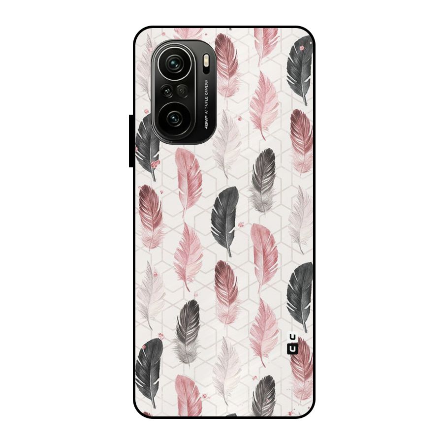 Feather Line Pattern Metal Back Case for Mi 11x