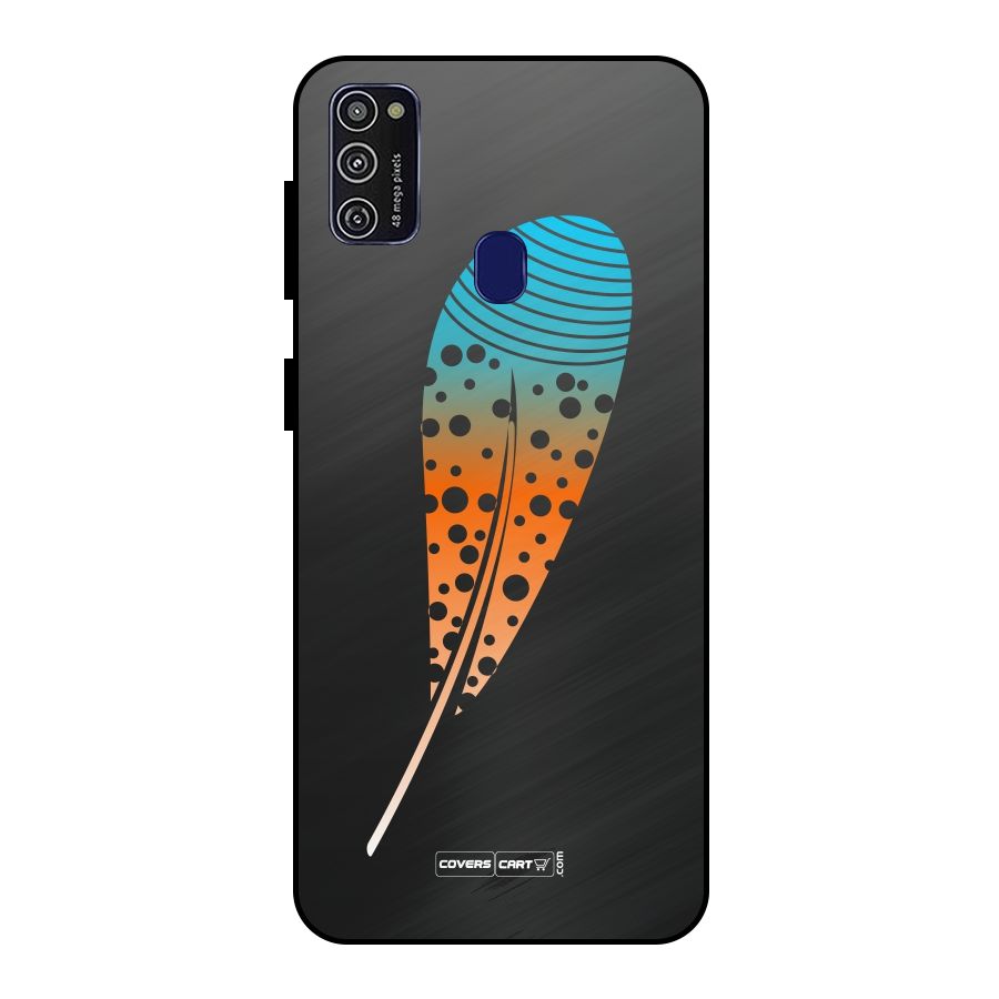 Feather Metal Back Case for Galaxy M21