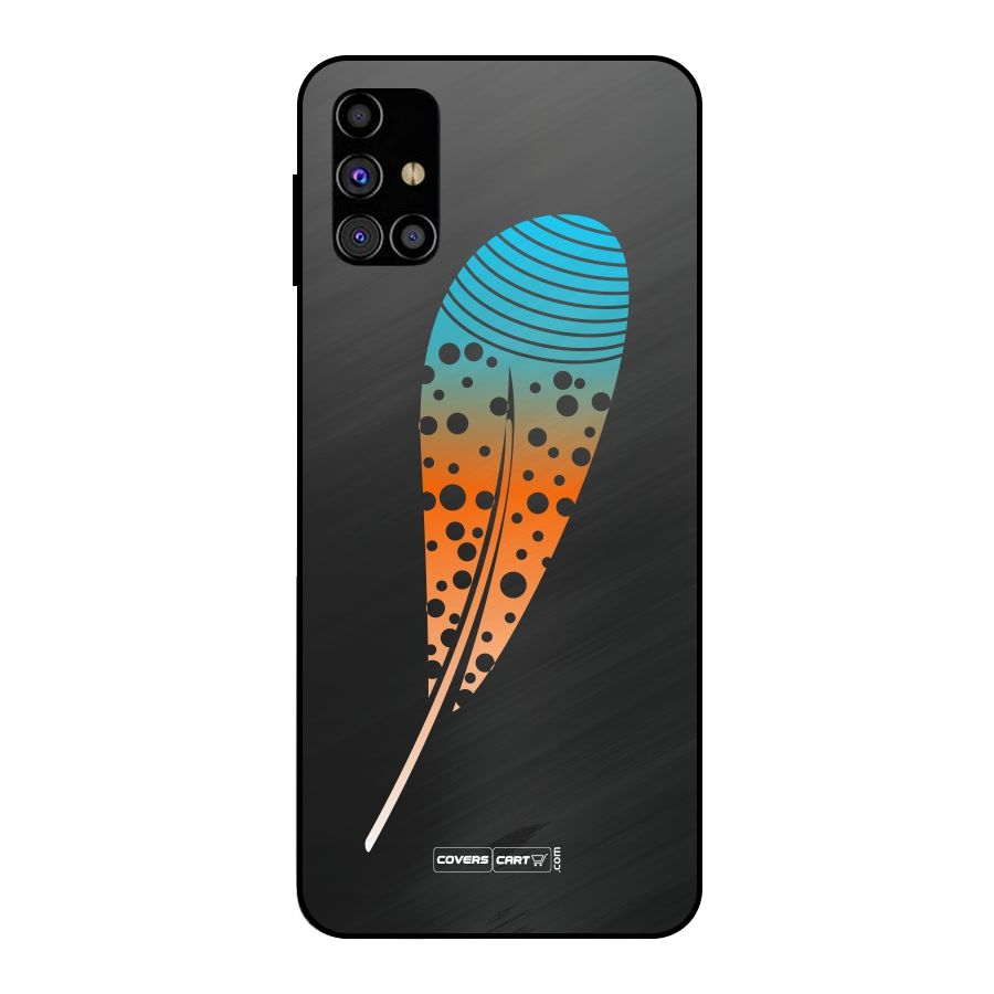 Feather Metal Back Case for Galaxy M31s