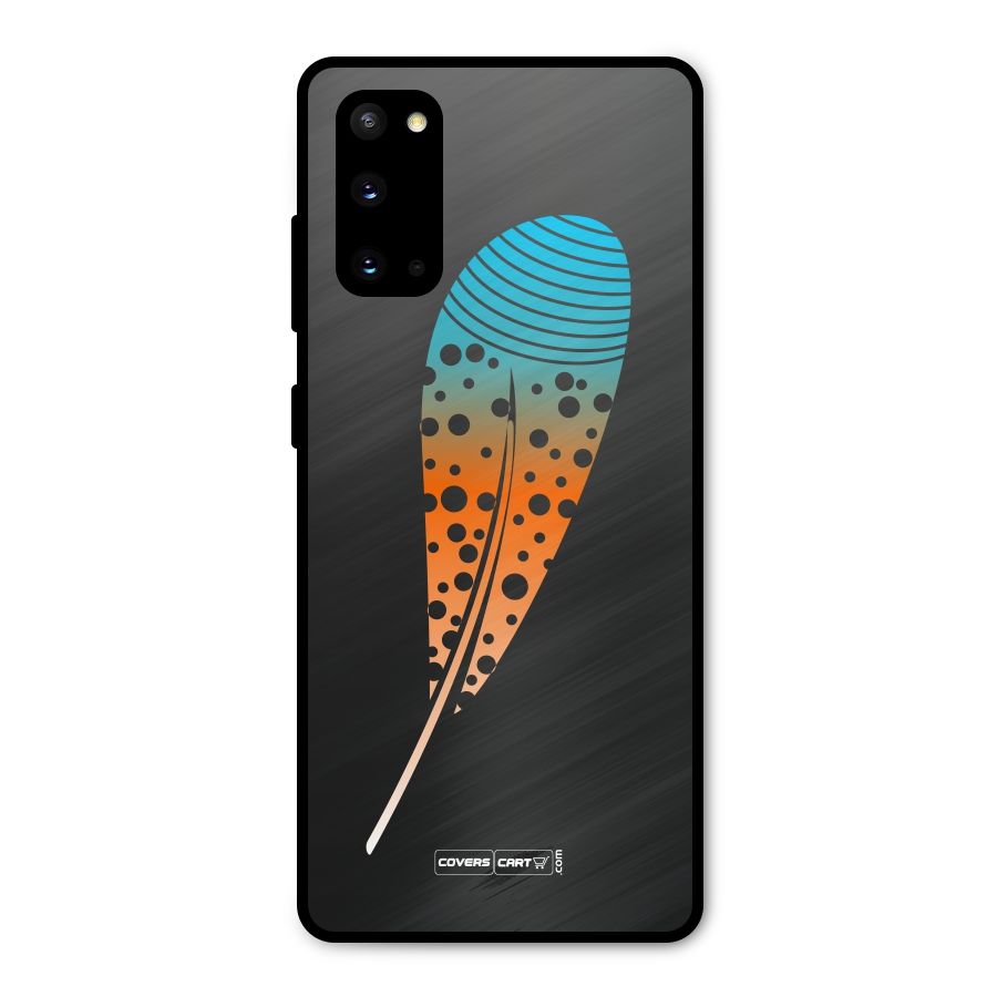 Feather Metal Back Case for Galaxy S20