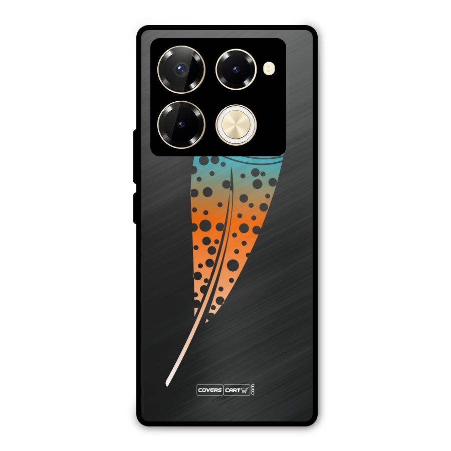 Feather Metal Back Case for Infinix Note 40 Pro Plus