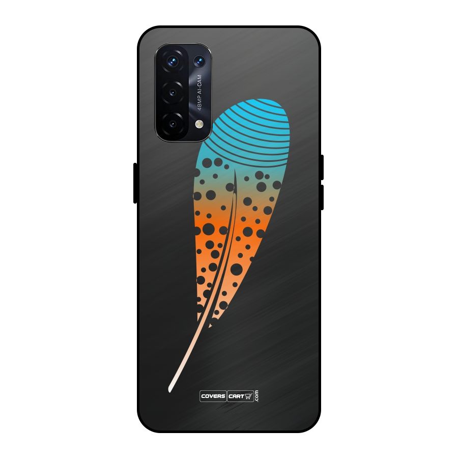 Feather Metal Back Case for Oppo A74 5G