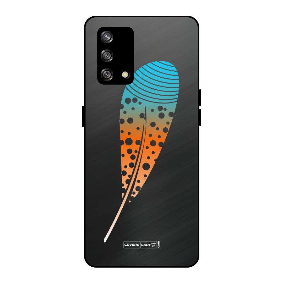 Feather Metal Back Case for Oppo F19