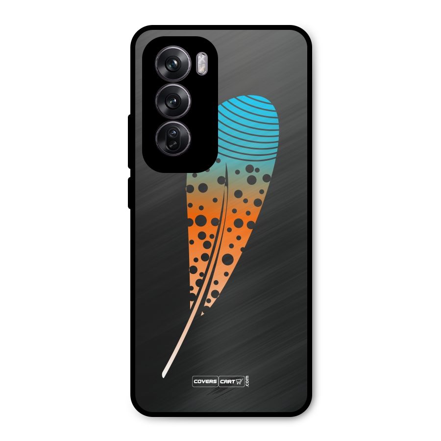 Feather Metal Back Case for Oppo Reno12 Pro