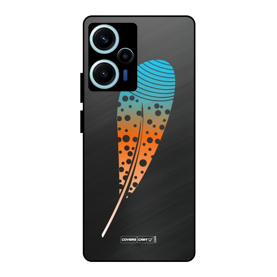 Feather Metal Back Case for Poco F5