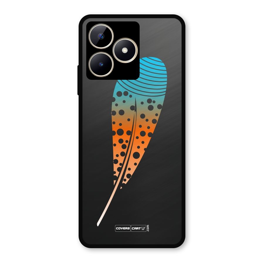 Feather Metal Back Case for Realme C53
