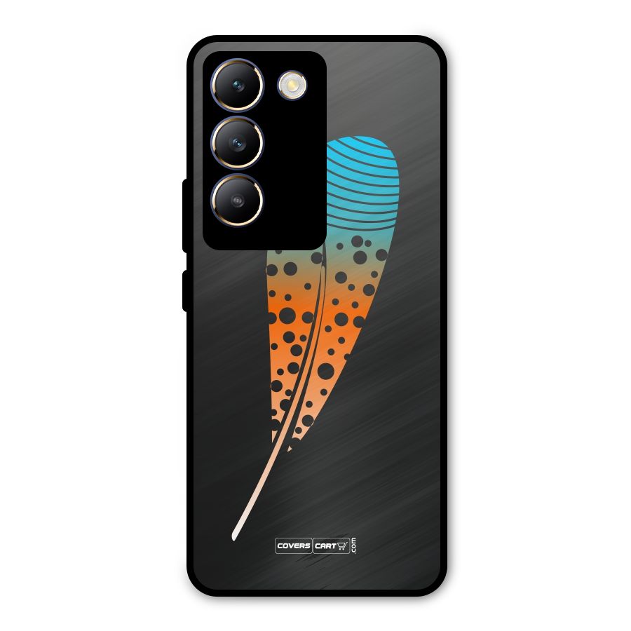 Feather Metal Back Case for Vivo T3 5G