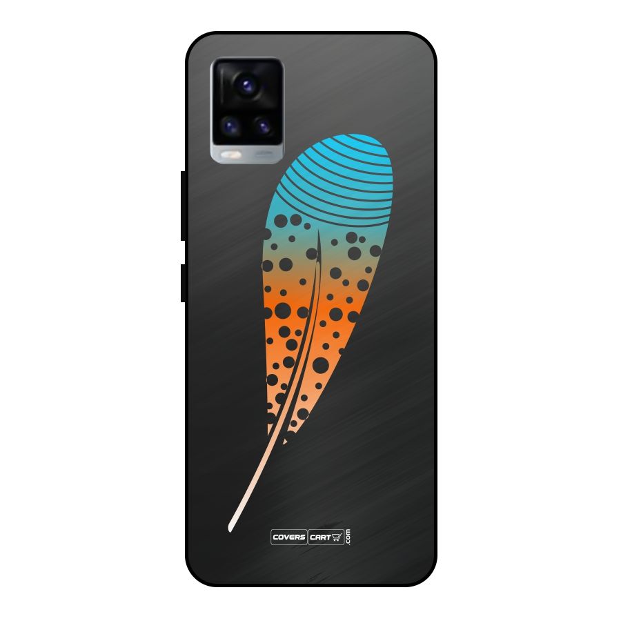 Feather Metal Back Case for Vivo V20 2021