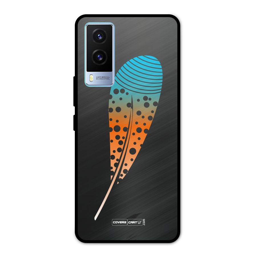Feather Metal Back Case for Vivo V21e 5G
