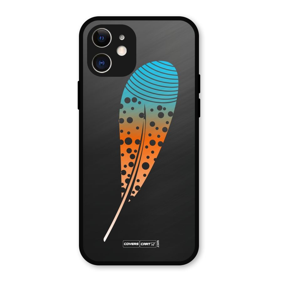 Feather Metal Back Case for iPhone 12