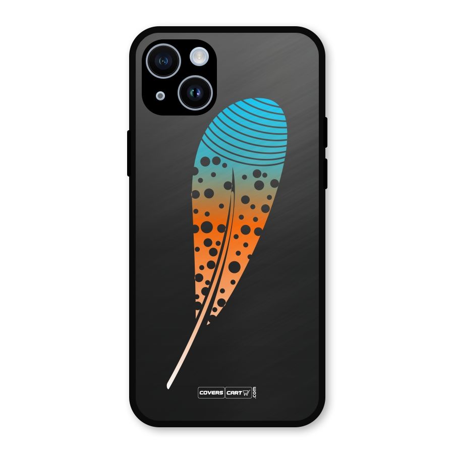 Feather Metal Back Case for iPhone 14
