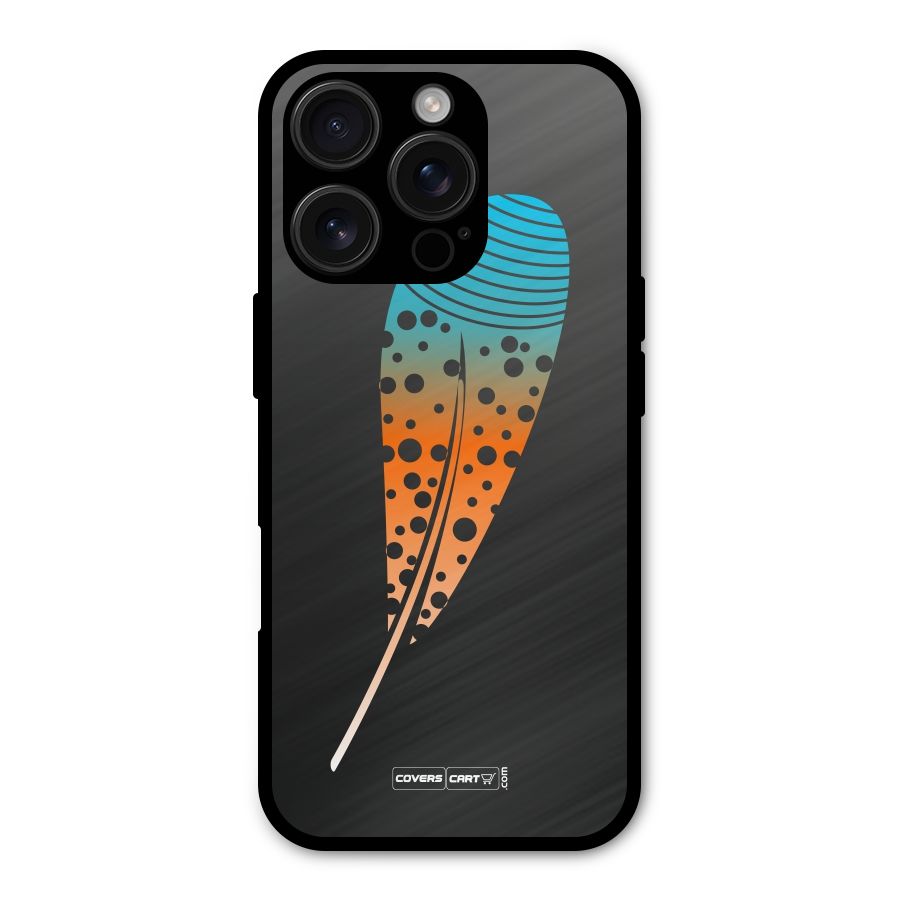Feather Metal Back Case for iPhone 16 Pro