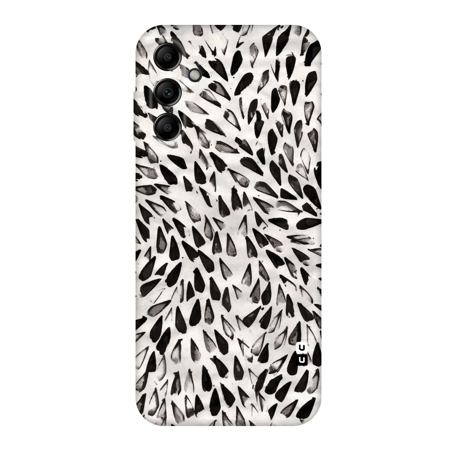 Feather Pattern Colorless Original Polycarbonate Back Case for Galaxy A14 5G