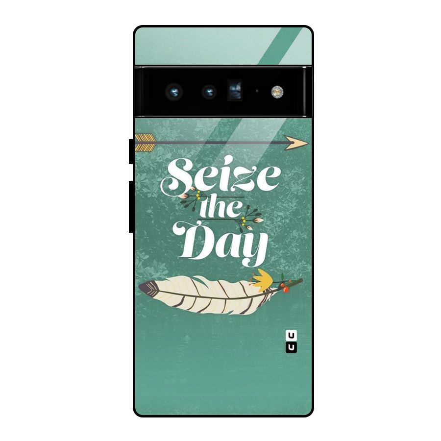 Feather Seize Glass Back Case for Google Pixel 6 Pro