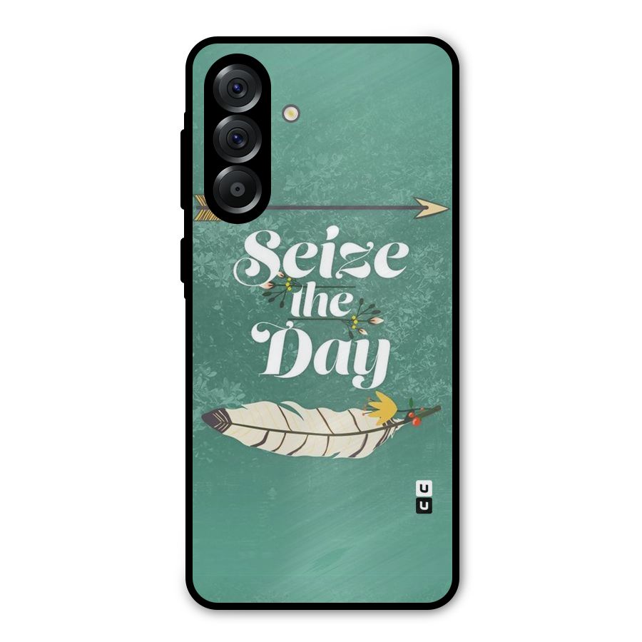 Feather Seize Metal Back Case for Galaxy A36