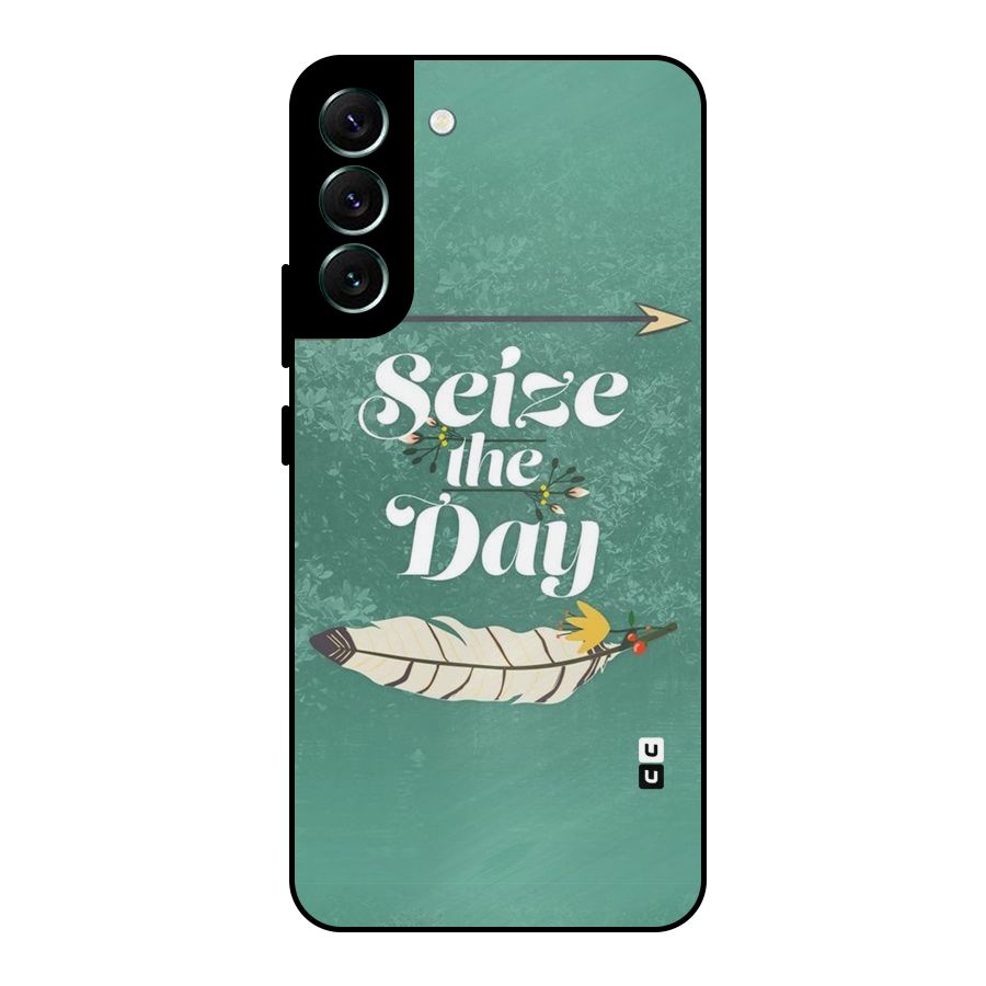 Feather Seize Metal Back Case for Galaxy S22 Plus 5G