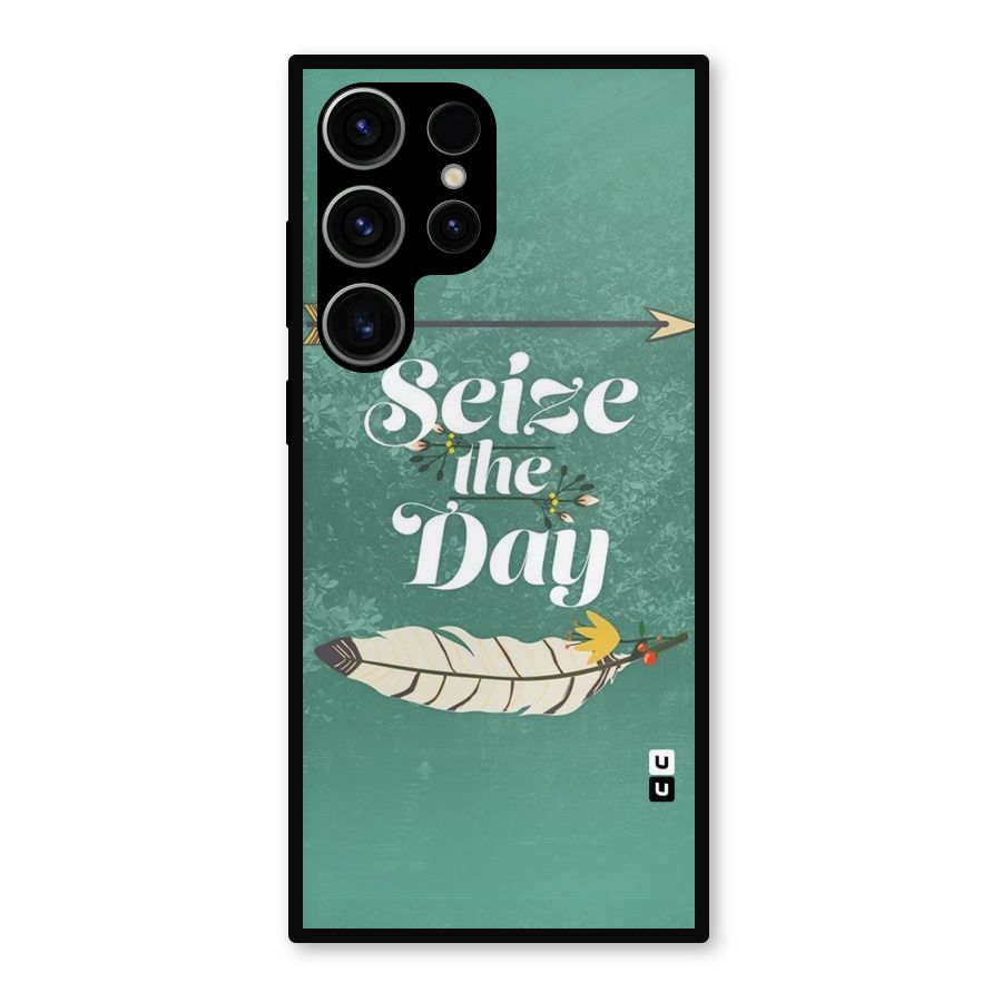 Feather Seize Metal Back Case for Galaxy S23 Ultra