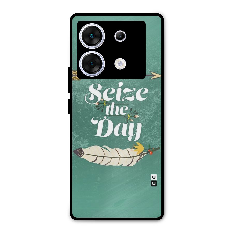 Feather Seize Metal Back Case for Infinix Zero 30 5G