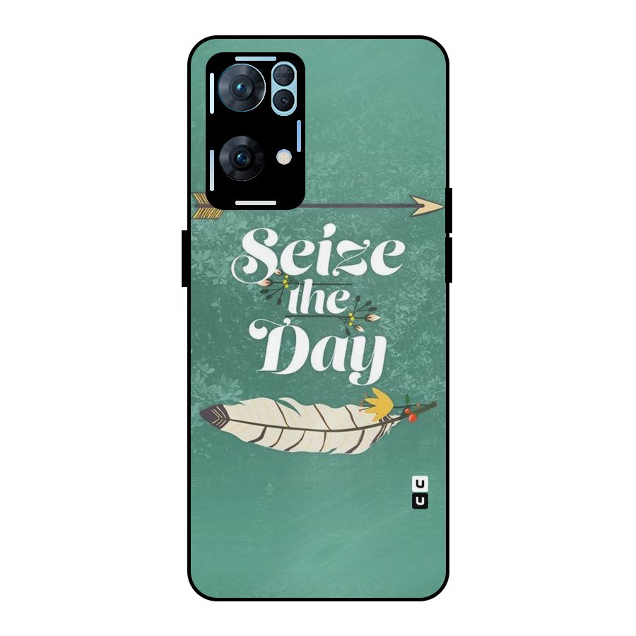 Feather Seize Metal Back Case for Oppo Reno7 Pro 5G