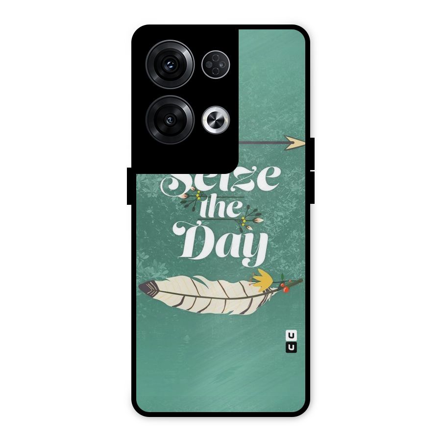 Feather Seize Metal Back Case for Oppo Reno8 Pro 5G