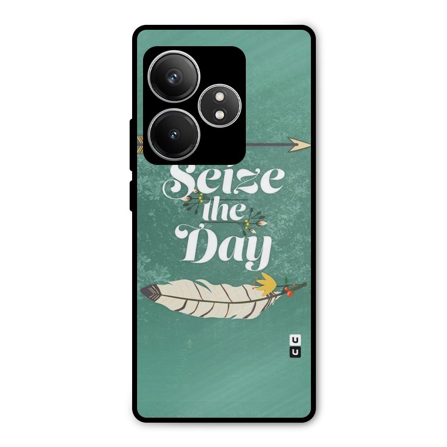 Feather Seize Metal Back Case for Realme GT 6T