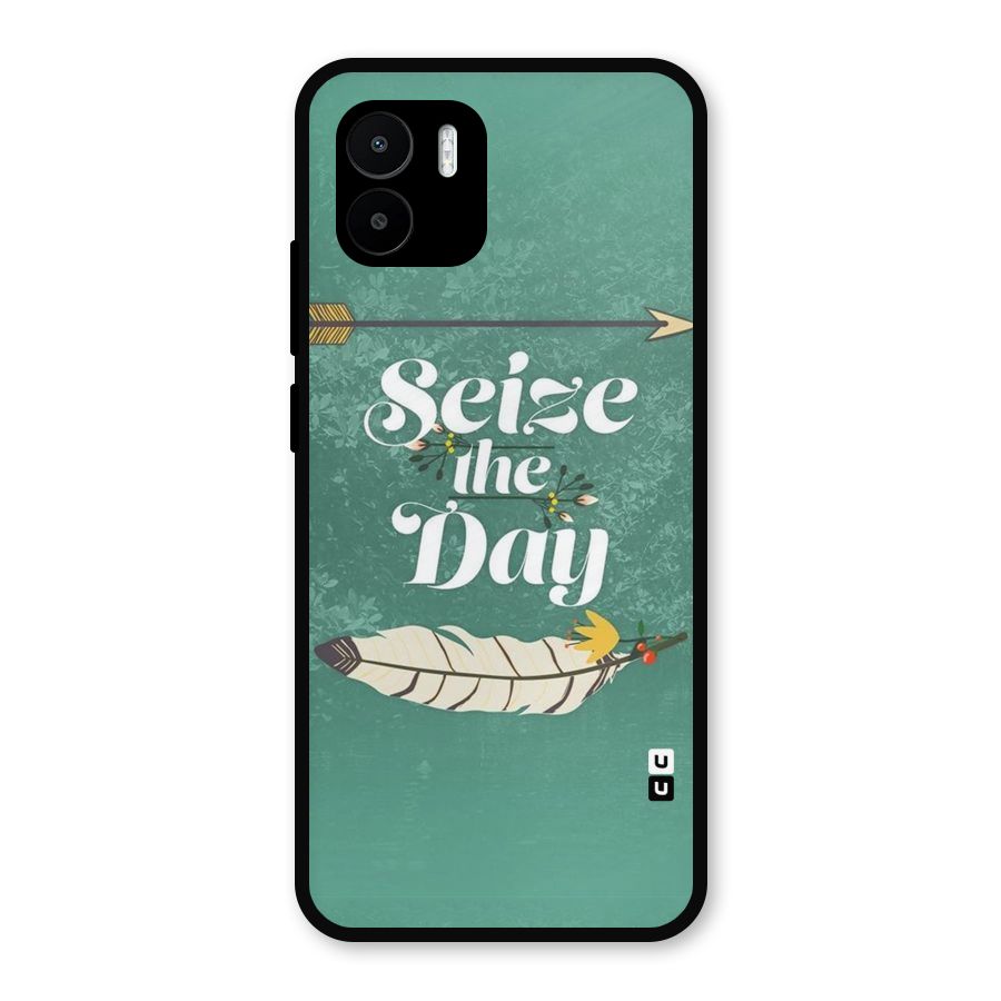 Feather Seize Metal Back Case for Redmi A2