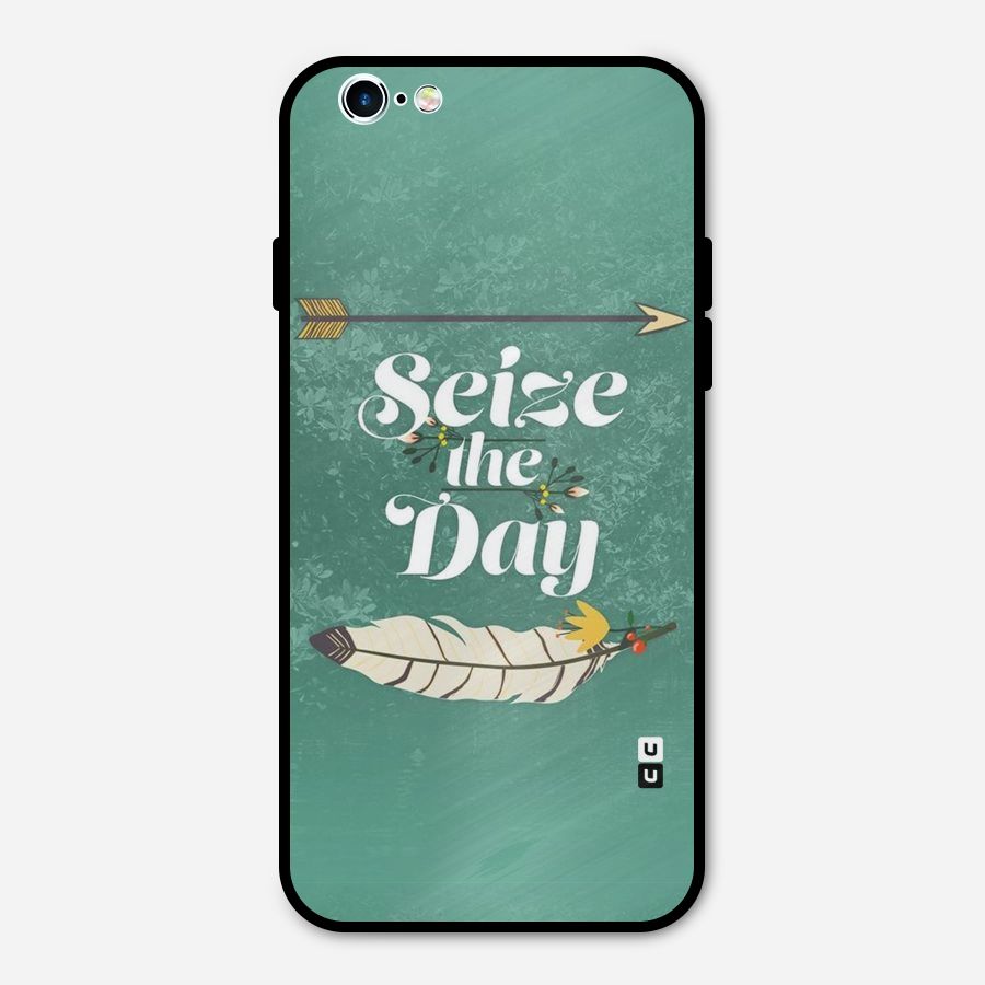 Feather Seize Metal Back Case for iPhone 6 6s