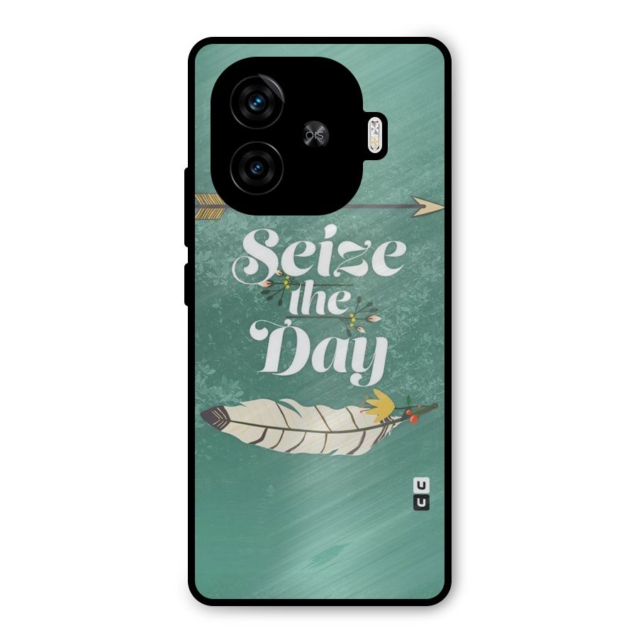 Feather Seize Metal Back Case for iQOO Neo 10R