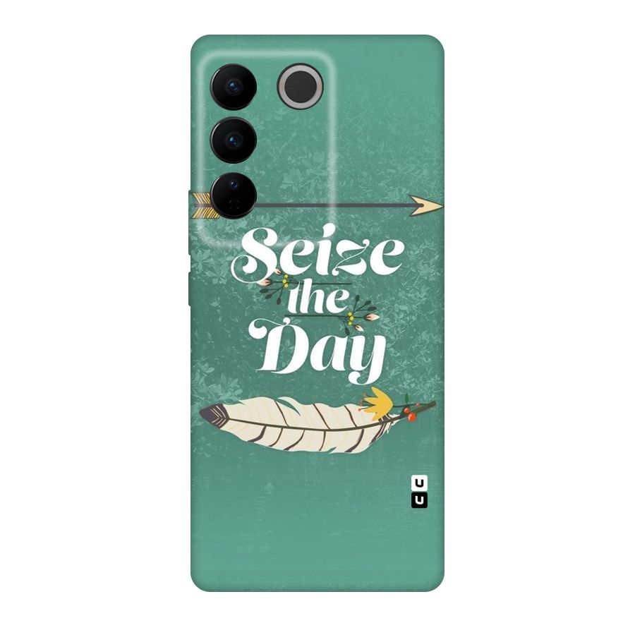 Feather Seize Original Polycarbonate Back Case for Vivo V27