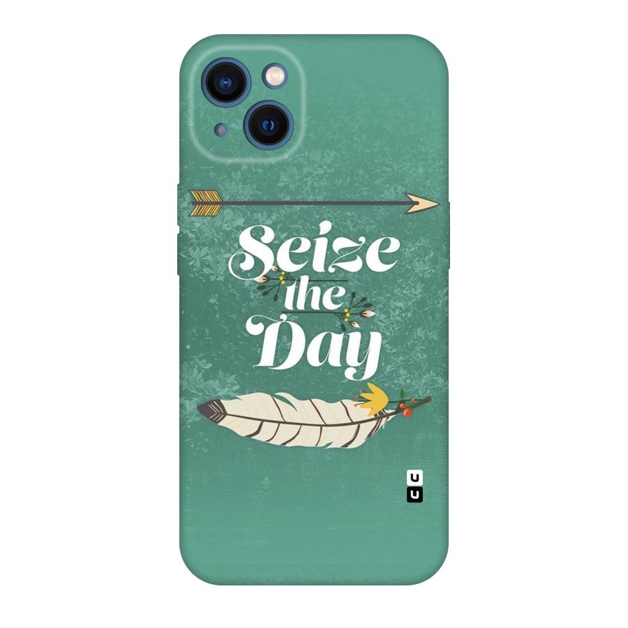 Feather Seize Original Polycarbonate Back Case for iPhone 13
