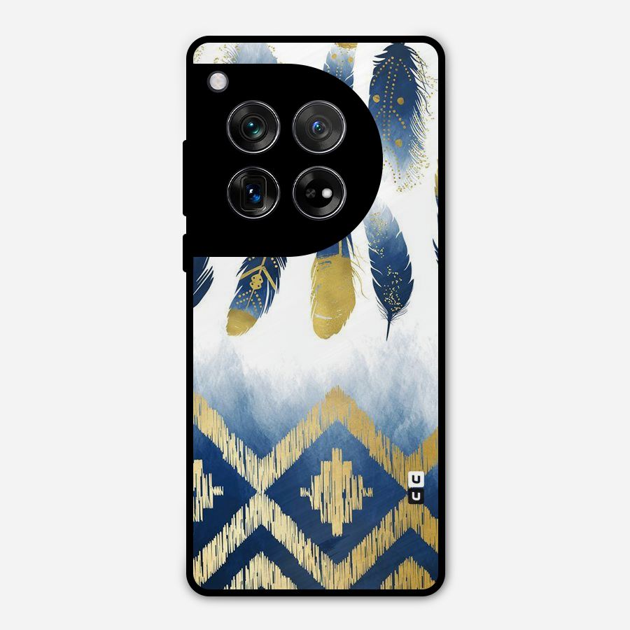 Feathers Beauty Metal Back Case for OnePlus 12